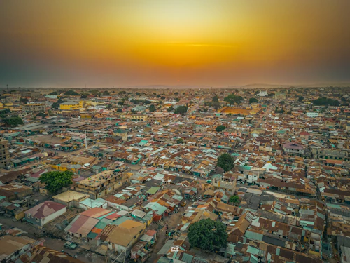 Aerial of Sabon Zango by Yushahu Yussif Azara