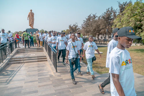 Airtad's Trip to Kwame Nkrumah Museum III by Yushahu Yussif Azara