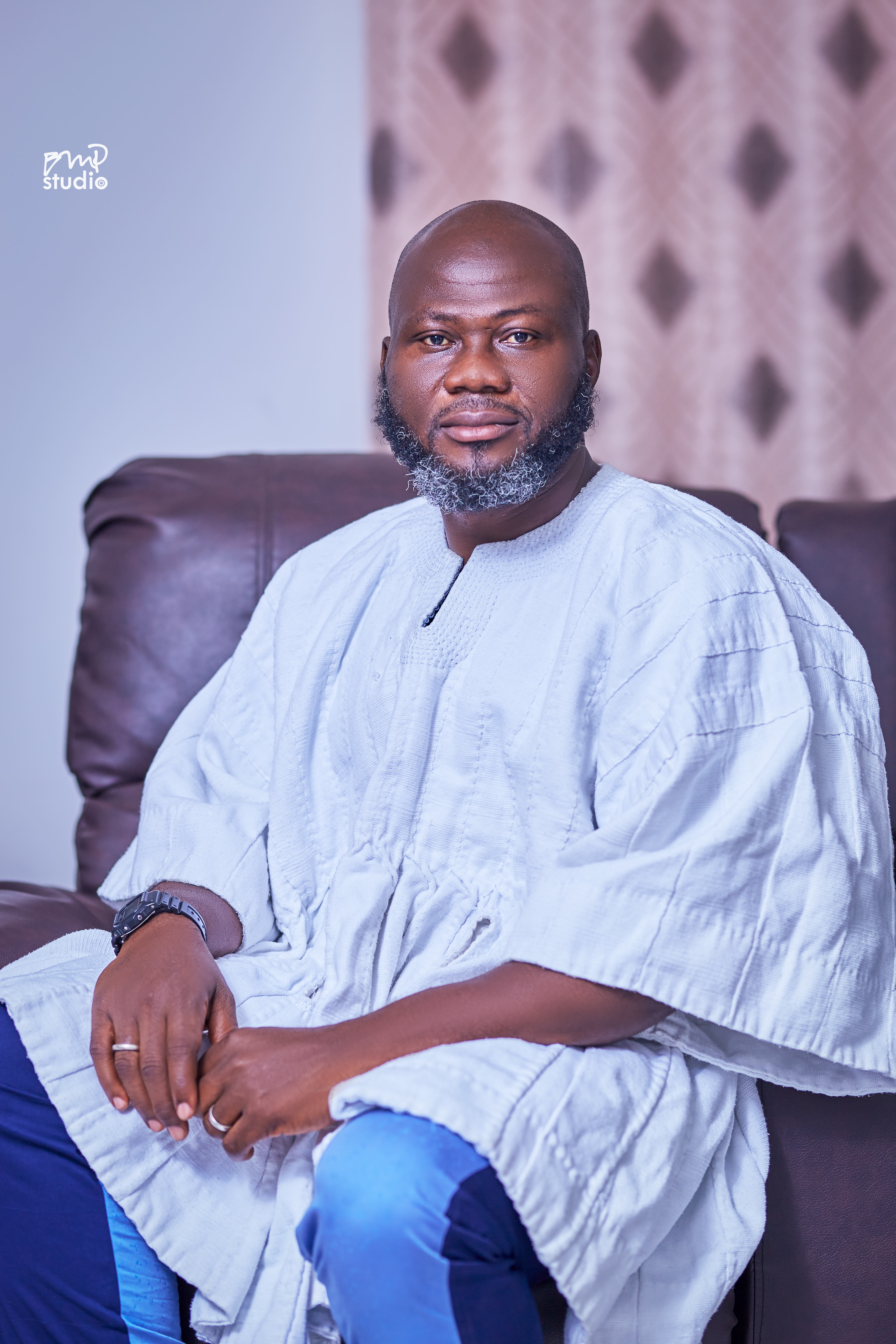 Political Portrait of Hon Rash II by Yushahu Yussif Azara