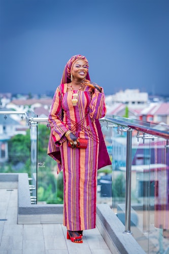 Asmau's Stunning Rooftop Image I by Yushahu Yussif Azara