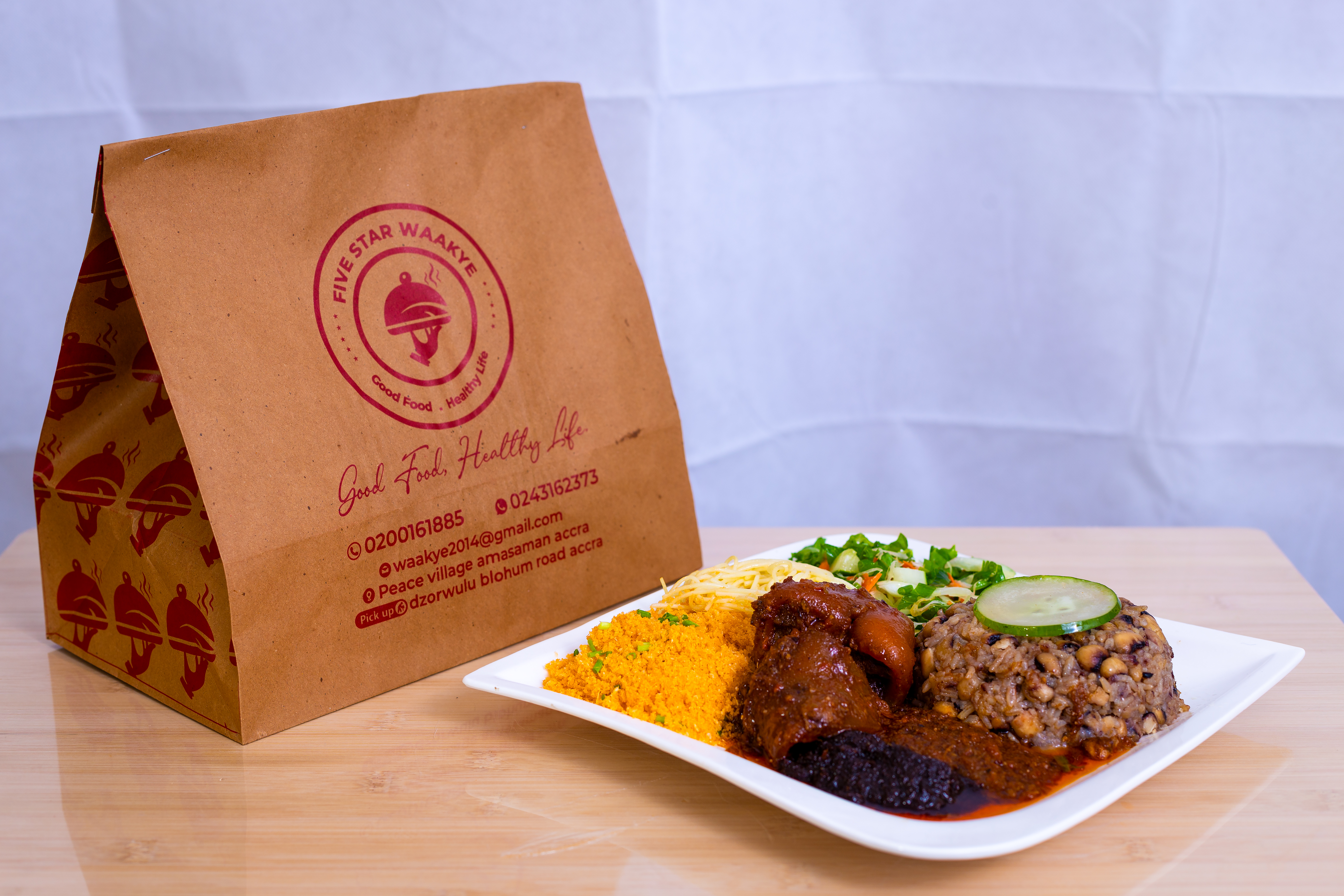 Five Star Waakye - Food I by Yushahu Yussif Azara