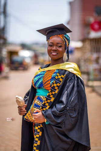 Basma Ninche's Graduation I by Yushahu Yussif Azara