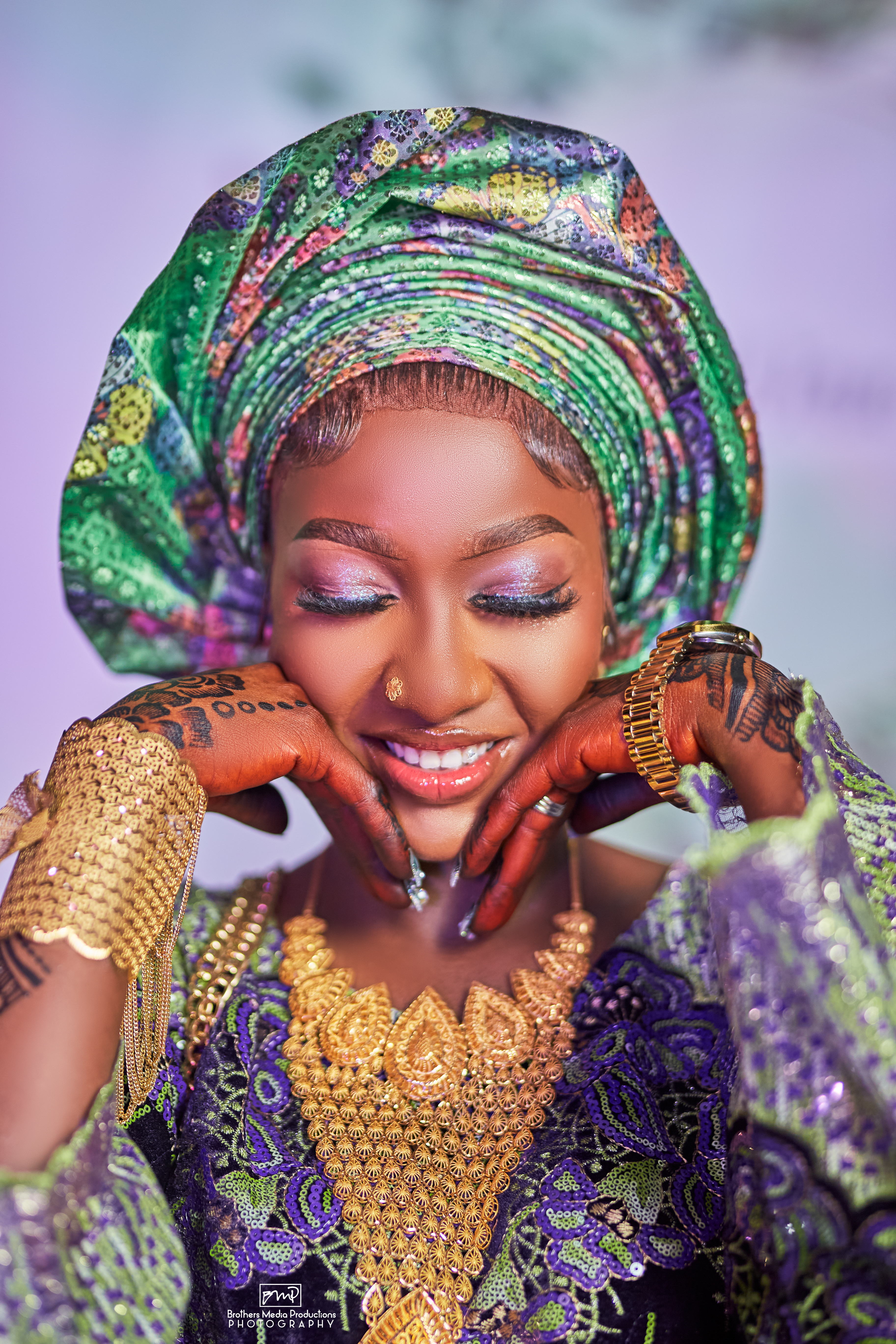 Heashot of Zee at Family's Reception I by Yushahu Yussif Azara