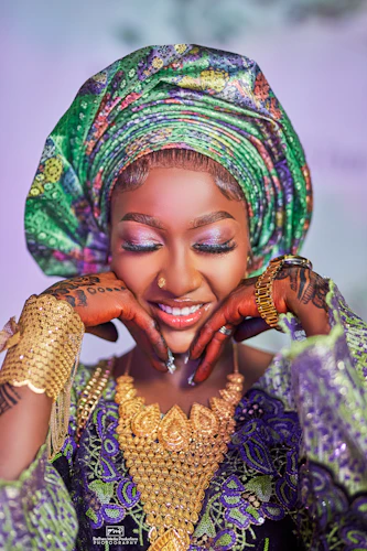 Heashot of Zee at Family's Reception I by Yushahu Yussif Azara