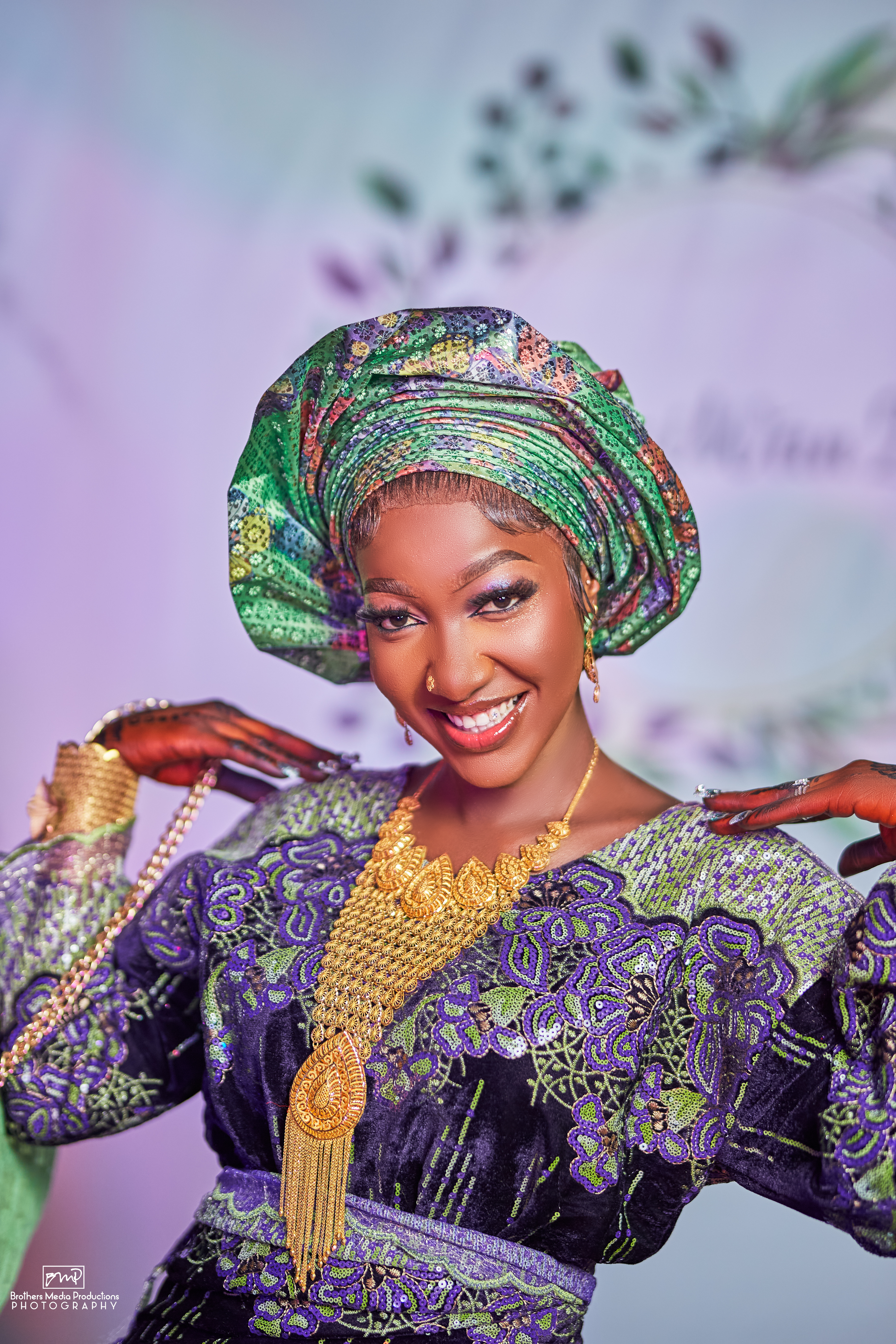 Heashot of Zee at Family's Reception III by Yushahu Yussif Azara