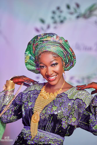 Heashot of Zee at Family's Reception III by Yushahu Yussif Azara