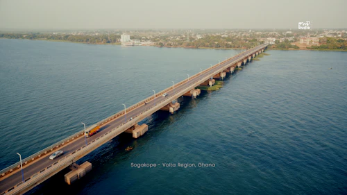 Lower Volta Bridge - Sogakope by Yushahu Yussif Azara